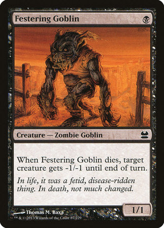 Festering Goblin [Modern Masters] | North Game Den