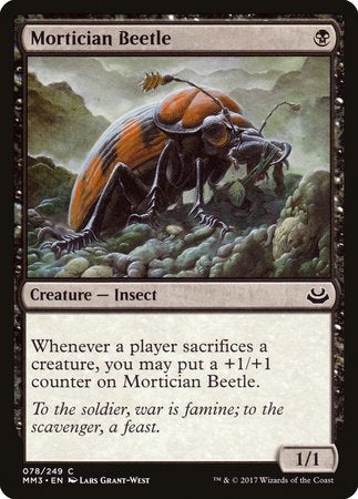 Mortician Beetle [Modern Masters 2017] | North Game Den