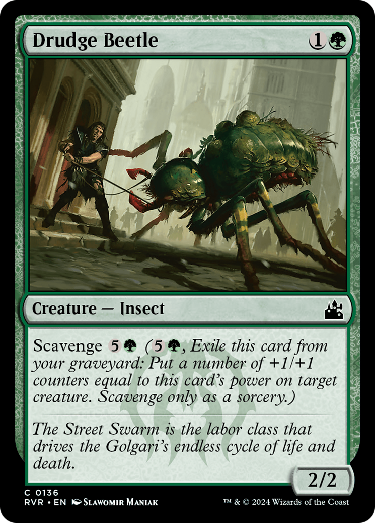 Drudge Beetle [Ravnica Remastered] | North Game Den