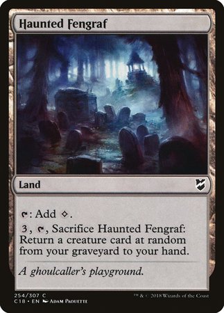 Haunted Fengraf [Commander 2018] | North Game Den