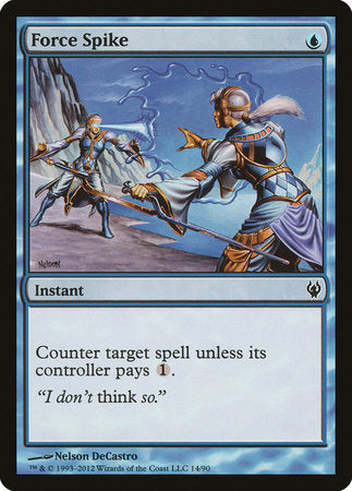 Force Spike [Duel Decks: Izzet vs. Golgari] | North Game Den