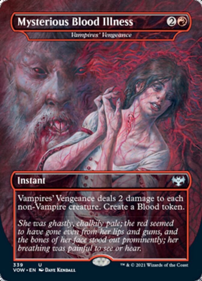 Vampires' Vengeance - Mysterious Blood Illness [Innistrad: Crimson Vow] | North Game Den