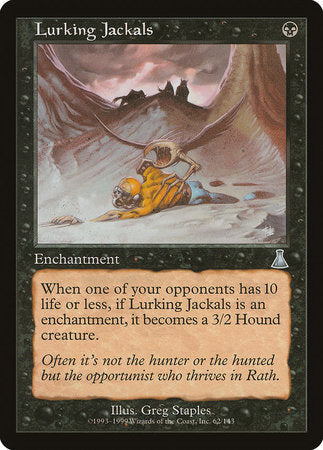 Lurking Jackals [Urza's Destiny] | North Game Den