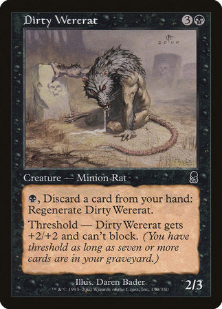 Dirty Wererat [Odyssey] | North Game Den
