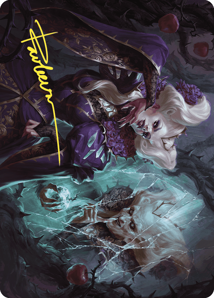 Conceited Witch Art Card (Gold-Stamped Signature) [Wilds of Eldraine Art Series] | North Game Den