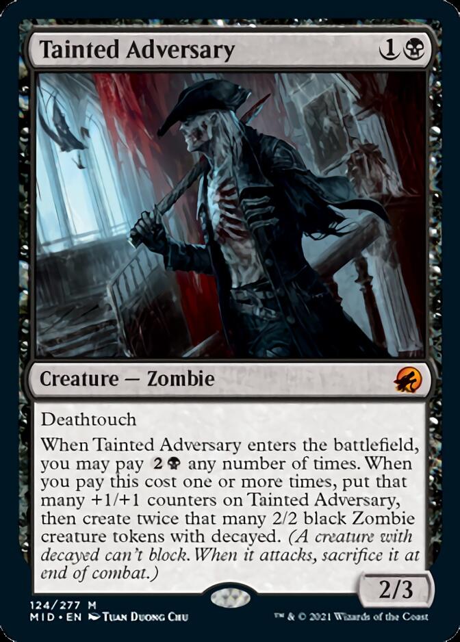Tainted Adversary [Innistrad: Midnight Hunt] | North Game Den
