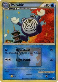 Poliwhirl (37/95) (State Championship Promo Staff) [HeartGold & SoulSilver: Unleashed] | North Game Den