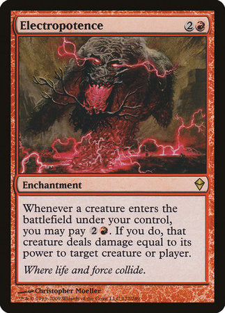 Electropotence [Zendikar] | North Game Den