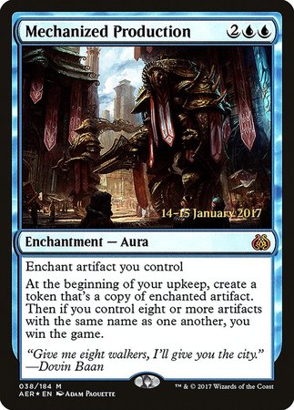 Mechanized Production [Aether Revolt Promos] | North Game Den
