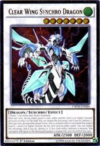 Clear Wing Synchro Dragon (UTR) [CROS-EN046] Ultimate Rare | North Game Den