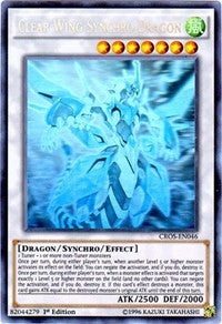 Clear Wing Synchro Dragon (Ghost Rare) [CROS-EN046] Ghost Rare | North Game Den