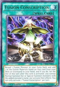 Fusion Conscription [CROS-EN053] Rare | North Game Den