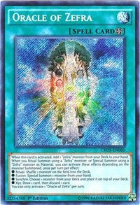 Oracle of Zefra [CROS-EN060] Secret Rare | North Game Den