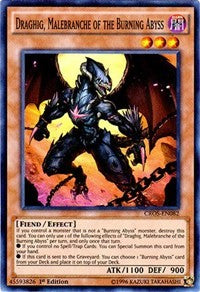 Draghig, Malebranche of the Burning Abyss [CROS-EN082] Super Rare | North Game Den