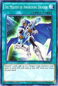 The Melody of Awakening Dragon [CROS-EN091] Super Rare | North Game Den