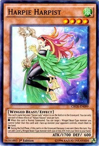 Harpie Harpist [CROS-EN099] Super Rare | North Game Den