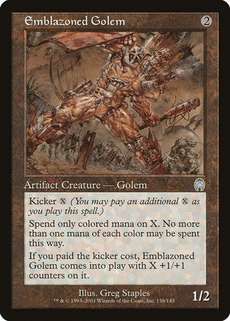 Emblazoned Golem [Apocalypse] | North Game Den