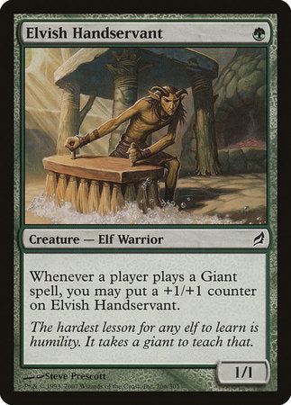 Elvish Handservant [Lorwyn] | North Game Den