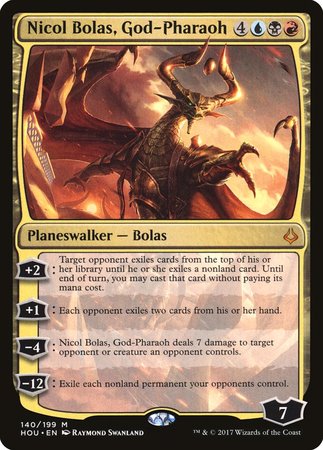 Nicol Bolas, God-Pharaoh [Hour of Devastation] | North Game Den