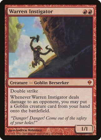 Warren Instigator [Zendikar] | North Game Den