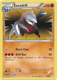 Excadrill (#17 Non-Holo) [BW Trainer Kit: Excadrill & Zoroark] | North Game Den