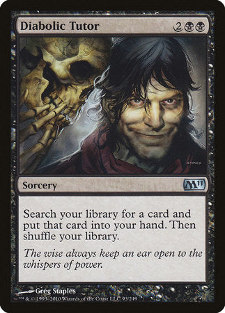 Diabolic Tutor [Magic 2011] | North Game Den