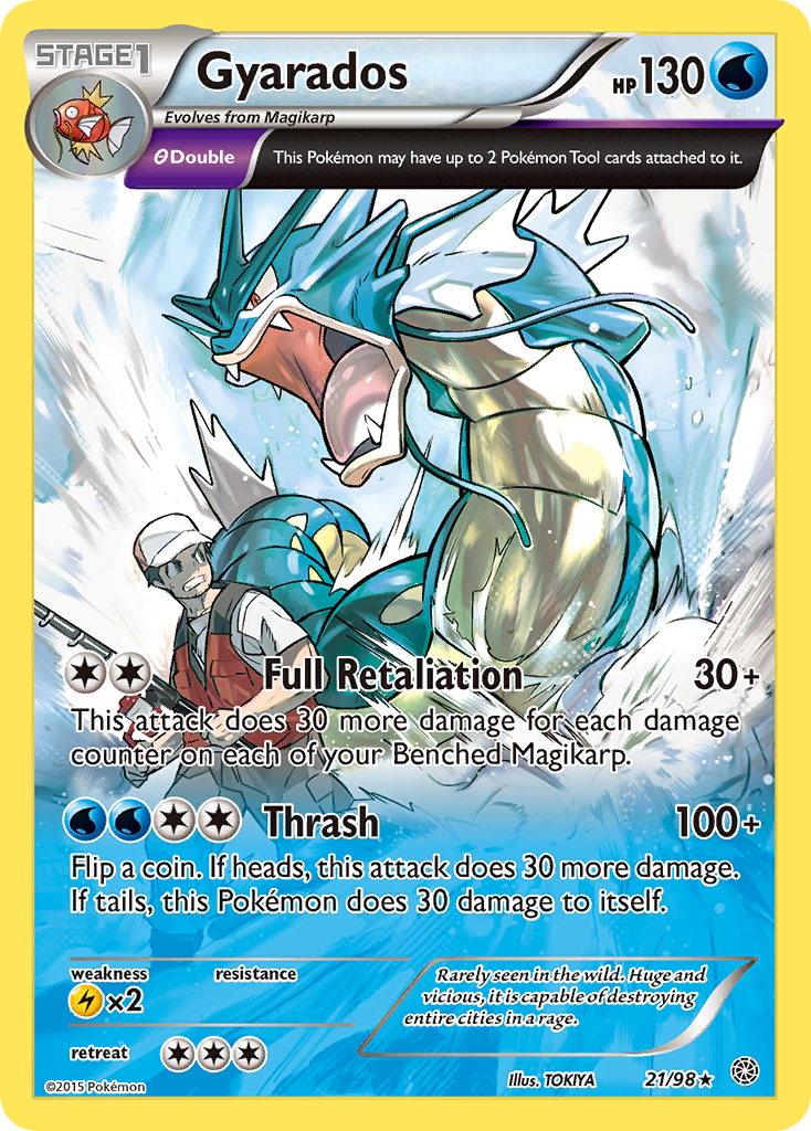 Gyarados (21/98) [XY: Ancient Origins] | North Game Den