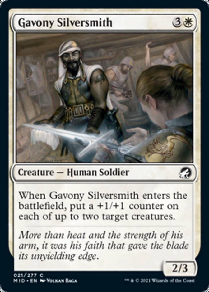 Gavony Silversmith [Innistrad: Midnight Hunt] | North Game Den