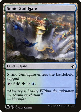 Simic Guildgate [War of the Spark] | North Game Den