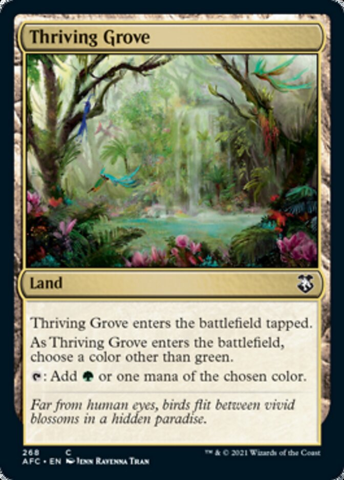 Thriving Grove [Dungeons & Dragons: Adventures in the Forgotten Realms Commander] | North Game Den