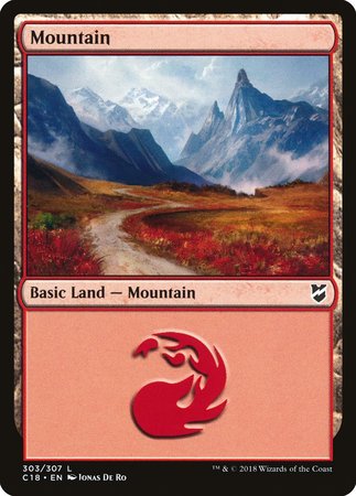 Mountain (303) [Commander 2018] | North Game Den