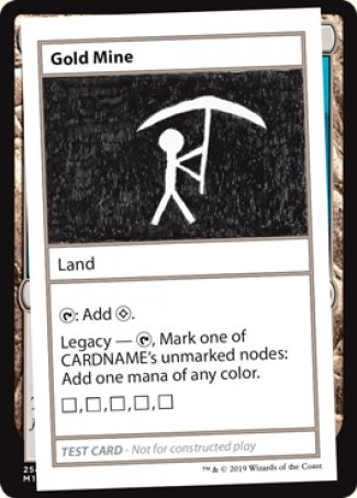 Gold Mine (2021 Edition) [Mystery Booster Playtest Cards] | North Game Den