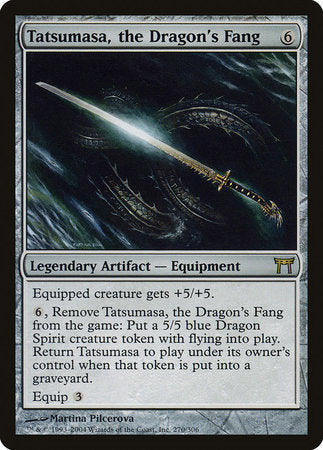 Tatsumasa, the Dragon's Fang [Champions of Kamigawa] | North Game Den