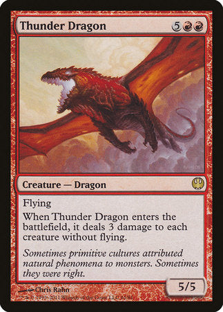 Thunder Dragon [Duel Decks: Knights vs. Dragons] | North Game Den