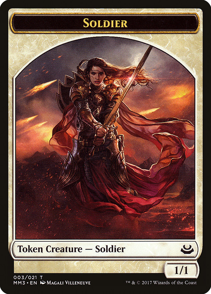 Soldier (003/021) [Modern Masters 2017 Tokens] | North Game Den