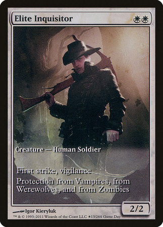 Elite Inquisitor [Innistrad Promos] | North Game Den