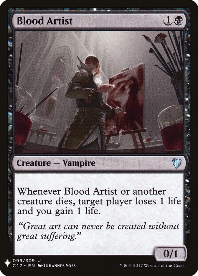 Blood Artist [Mystery Booster] | North Game Den