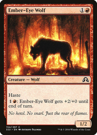 Ember-Eye Wolf [Shadows over Innistrad] | North Game Den