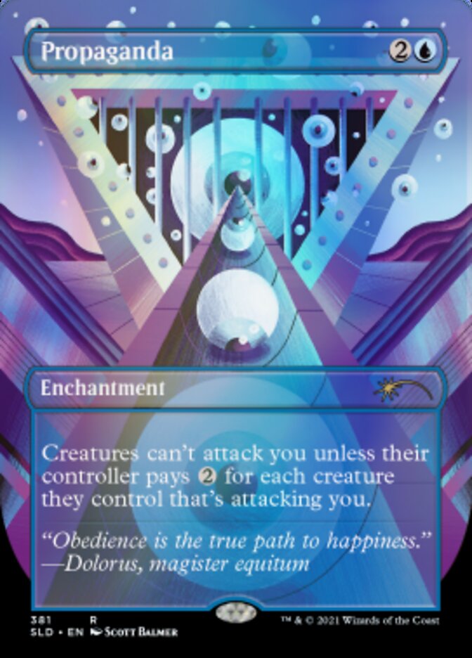 Propaganda // Propaganda (Borderless) [Secret Lair Drop Series] | North Game Den