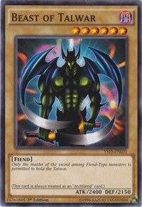 Beast of Talwar [YS15-ENL01] Common | North Game Den