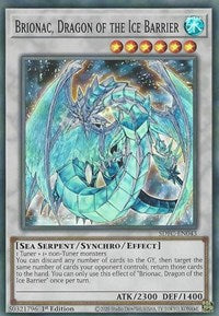 Brionac, Dragon of the Ice Barrier [SDFC-EN043] Super Rare | North Game Den