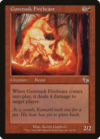 Goretusk Firebeast [Judgment] | North Game Den