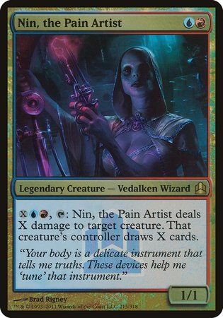 Nin, the Pain Artist (Commander Launch Promo) [Commander 2011 Launch Party] | North Game Den