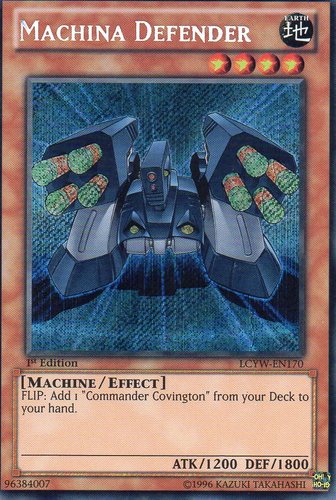 Machina Defender [LCYW-EN170] Secret Rare | North Game Den