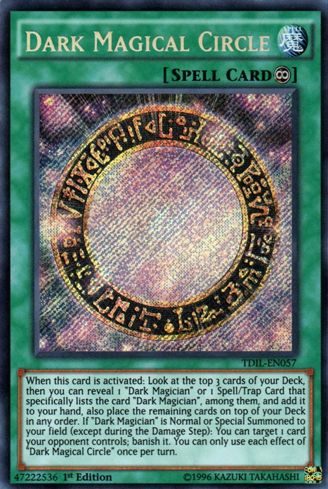 Dark Magical Circle [TDIL-EN057] Secret Rare | North Game Den