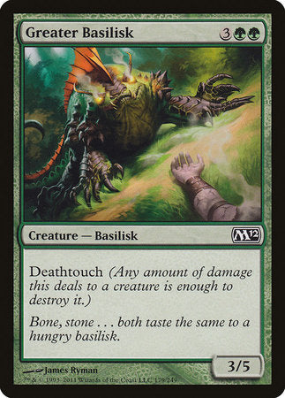 Greater Basilisk [Magic 2012] | North Game Den