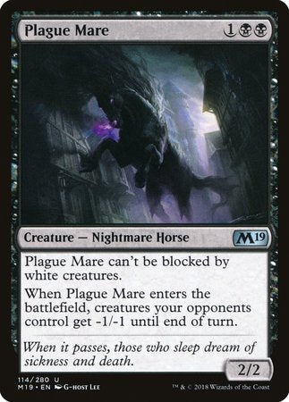 Plague Mare [Core Set 2019] | North Game Den