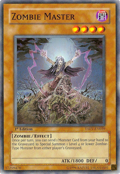 Zombie Master [TAEV-EN039] Super Rare | North Game Den