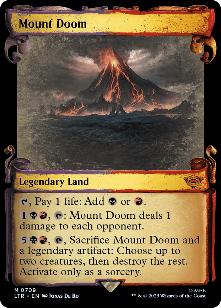 Mount Doom [The Lord of the Rings: Tales of Middle-Earth Showcase Scrolls] | North Game Den