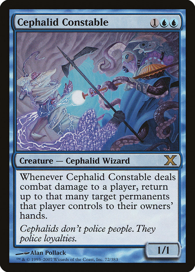 Cephalid Constable [Tenth Edition] | North Game Den